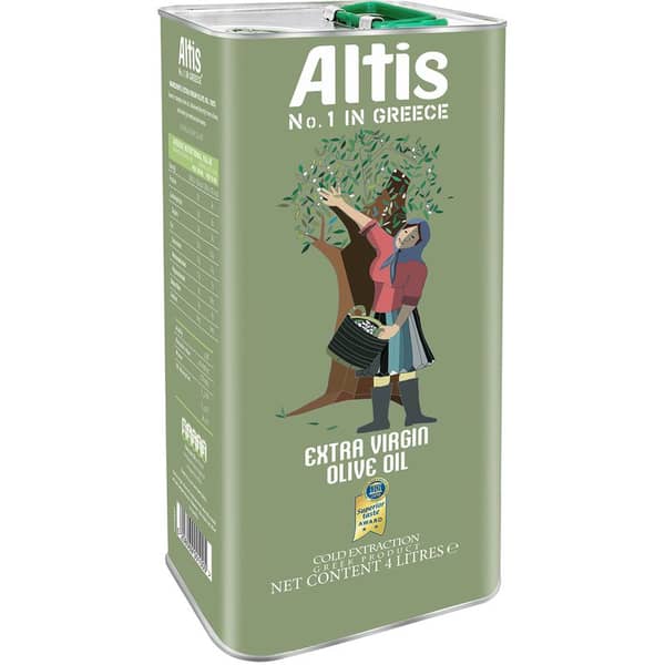 Altis Traditional Extra Virgin Olive Oil 4L