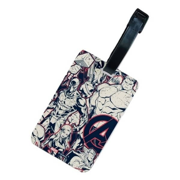 Marvel Avengers Superhero PCU Luggage Tag Marvel Avengers Superhero PCU Luggage Tag
