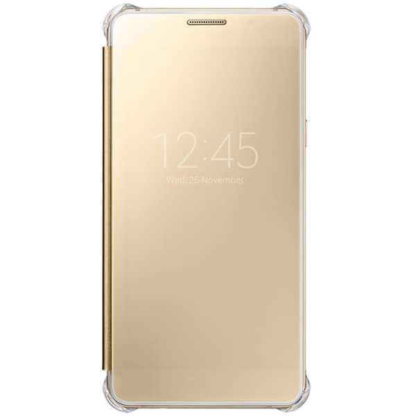 Samsung EFZA510CFEGWW Clear View Cover Gold For Galaxy A5 2016 Samsung EFZA510CFEGWW Clear View Cover Gold For Galaxy A5 2016