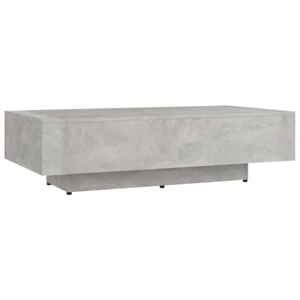 Vidaxl Coffee Table Concrete Grey 115x60x31 Cm Engineered Wood Vidaxl Coffee Table Concrete Grey 115x60x31 Cm Engineered Wood