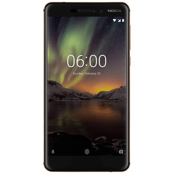 Nokia 6.1 32GB Black Copper 4G Dual Sim Smartphone -TA-1043 Nokia 6.1 32GB Black Copper 4G Dual Sim Smartphone -TA-1043