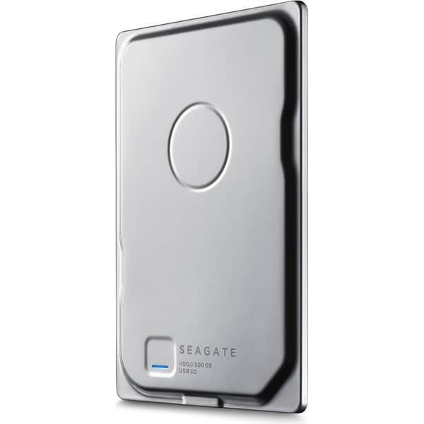 Seagate STDZ500400 Seven Portable USB3.0 Hard Drive 500GB Silver Seagate STDZ500400 Seven Portable USB3.0 Hard Drive 500GB Silver