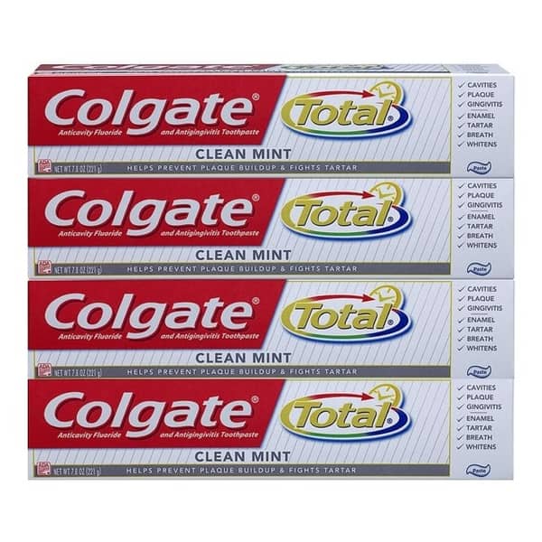 Colgate Total Clean Mint Toothpaste 75 ml Pack Of 4 Colgate Total Clean Mint Toothpaste 75 ml Pack Of 4