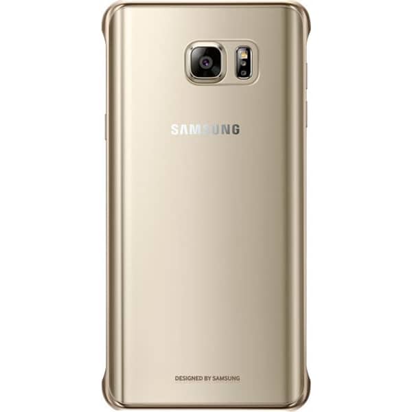 Samsung EFQN920CFEGAE Clear Back Cover Gold For Galaxy Note 5 Samsung EFQN920CFEGAE Clear Back Cover Gold For Galaxy Note 5