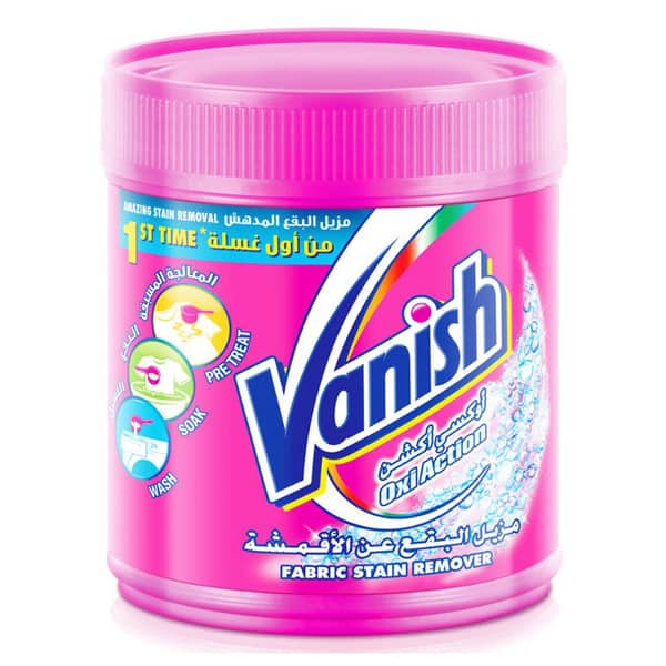 Vanish Stain Remover Oxi Action Powder Colors Whites 500g Vanish Stain Remover Oxi Action Powder Colors Whites 500g