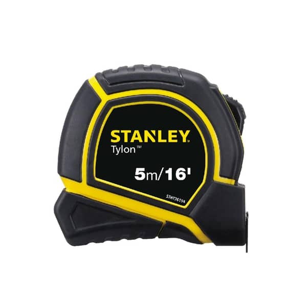 Stanley Tylon Short Tape Rules 5M/16' X 19mm STHT36194 Stanley Tylon Short Tape Rules 5M/16' X 19mm STHT36194