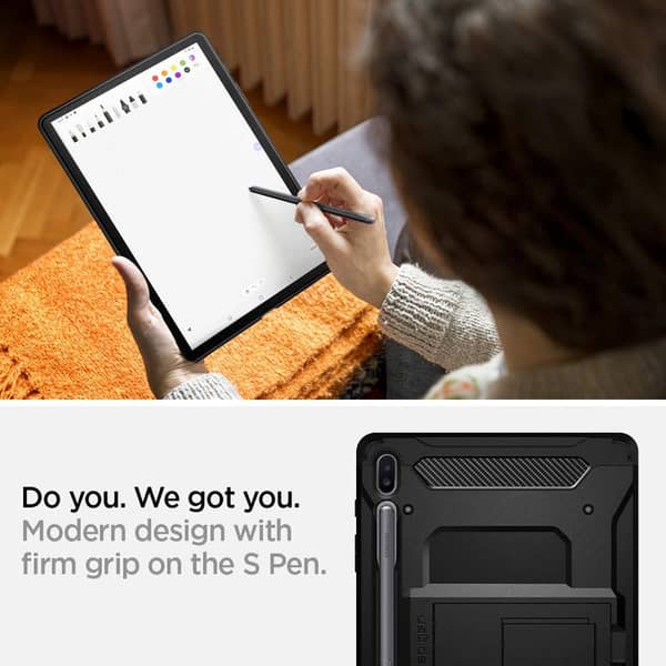 Spigen Acs00221 Galaxy Tab S6 Tough Armor Pro Case Black Spigen Acs00221 Galaxy Tab S6 Tough Armor Pro Case Black