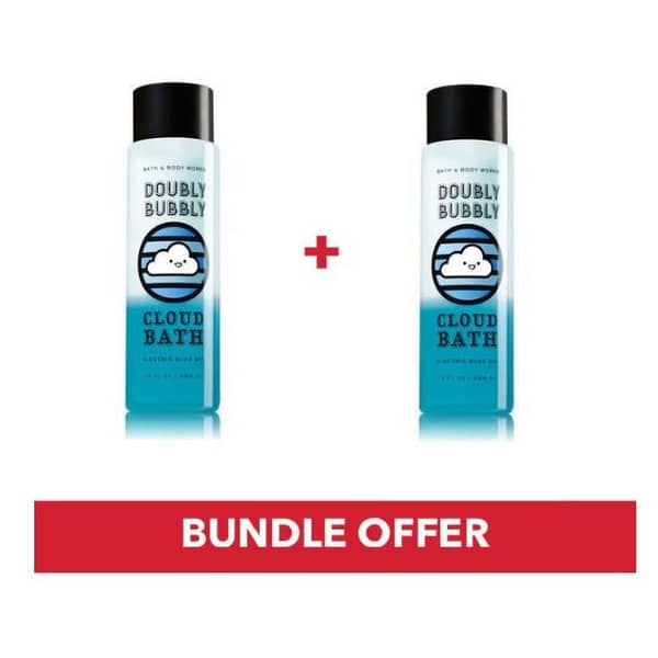 Bath & Body Works Electric Blue Sky Bubble Bath 354ml Pack Of 2pcs