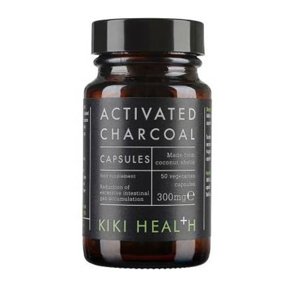 KIKI Health Activated Charcoal Capsules 50 Capsules