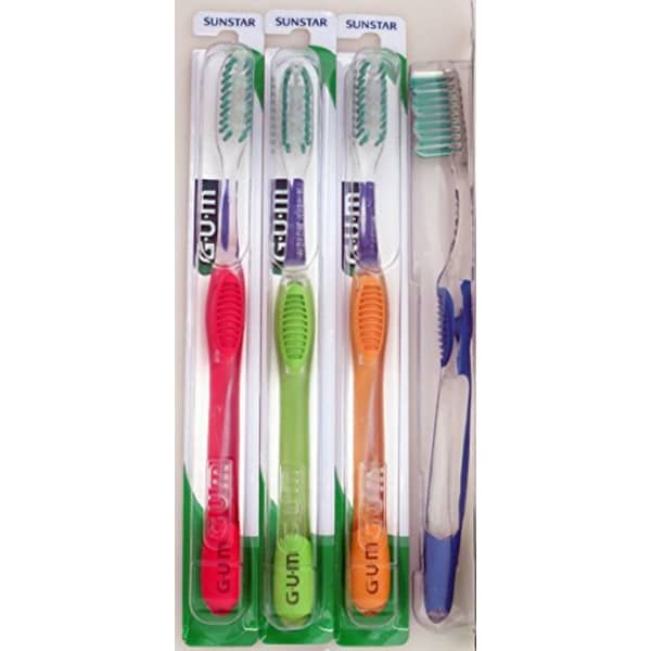 GUM 470 Micro Tip Toothbrush - Full - Soft (12 Pack)