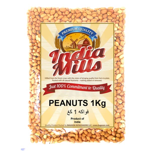 India Mills Peanuts Raw, 1 kg India Mills Peanuts Raw, 1 kg