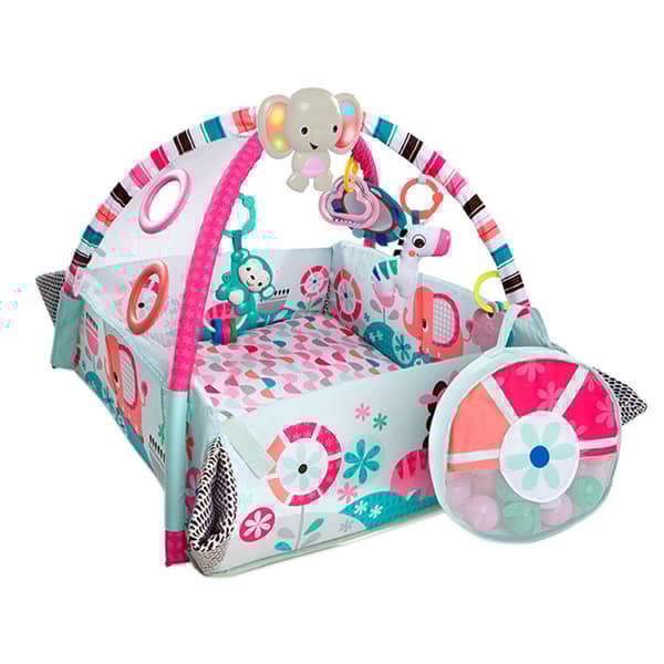 Bright Starts 5 in 1 Your Way Ball Play Pink Activity Gym