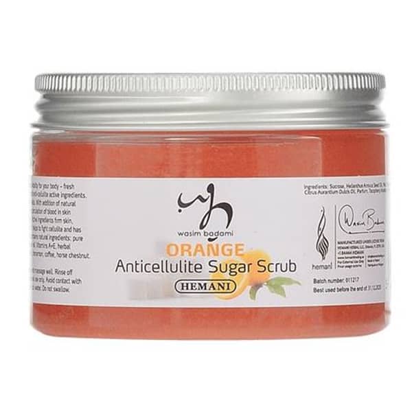 Hemani Orange Anti Cellulite Sugar Body Scrub