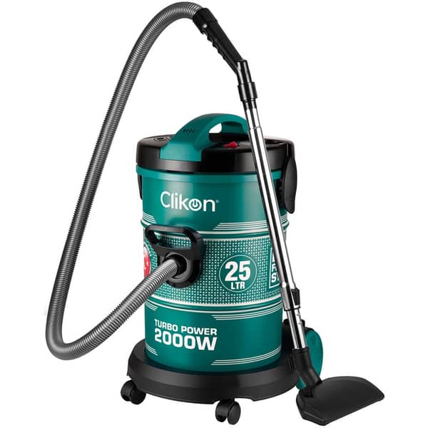 Clikon Drum Vacuum Cleaner Green/Black CK4404 Clikon Drum Vacuum Cleaner Green/Black CK4404