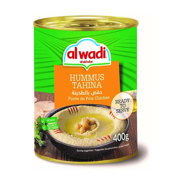 Al Wadi Al Akhdar Hummus 400g Pack