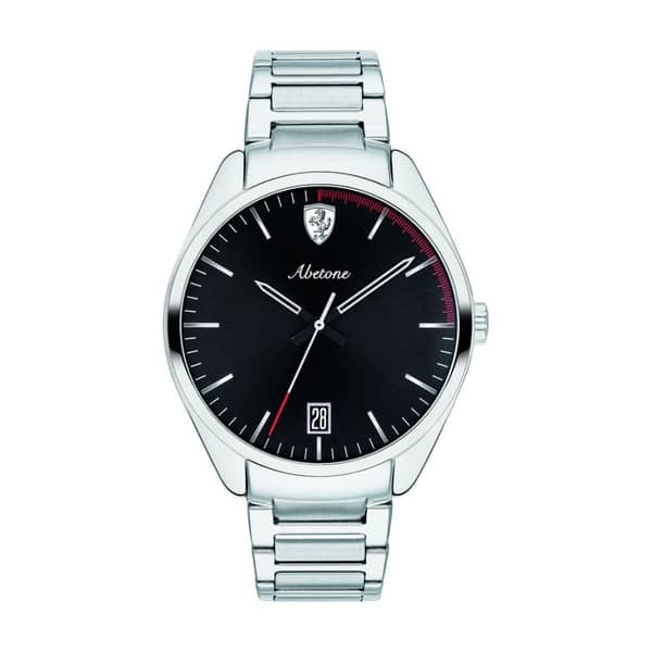 Ferrari 830502 Abetone Quartz Silver Metal Watch Men Ferrari 830502 Abetone Quartz Silver Metal Watch Men