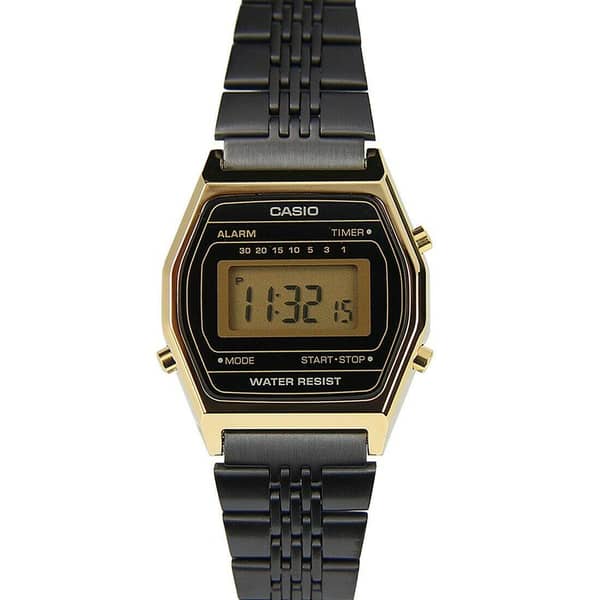 CASIO Women's Digital Gold Dial Watch - LA-690WGB-1D CASIO Women's Digital Gold Dial Watch - LA-690WGB-1D