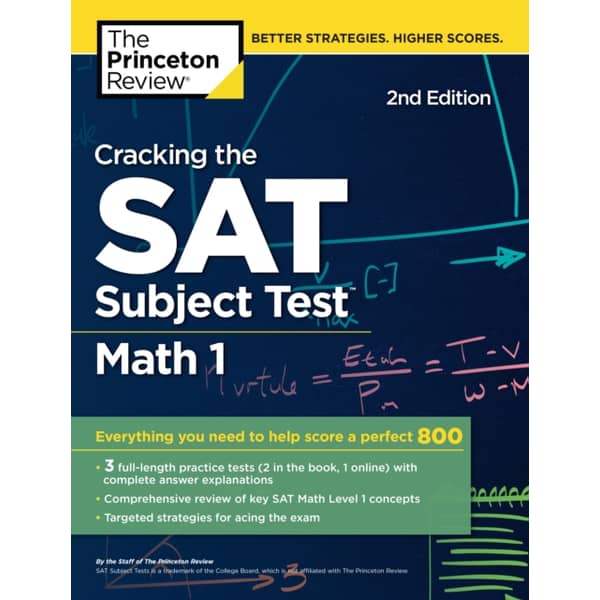 Cracking The Sat Subject Test In Math 1 2Nd Edition Cracking The Sat Subject Test In Math 1 2Nd Edition