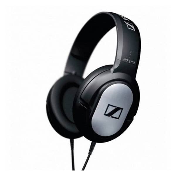 Sennheiser Wired On Ear Headphone Black HD180