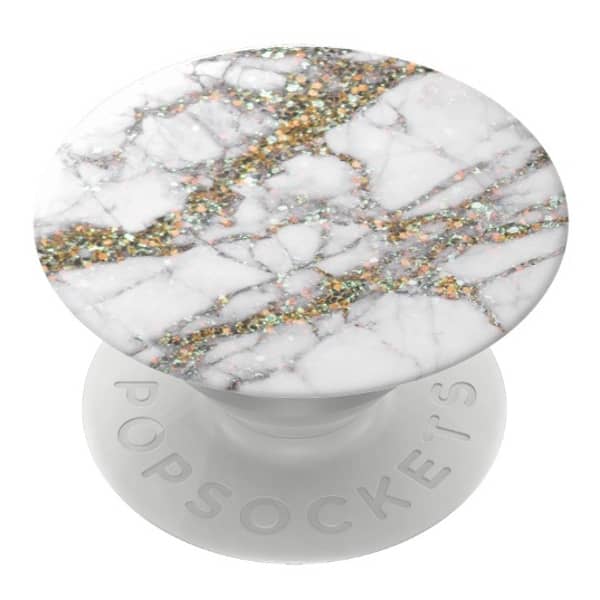 Popsockets Swappable Pop Grip Gold Sparkle Marble