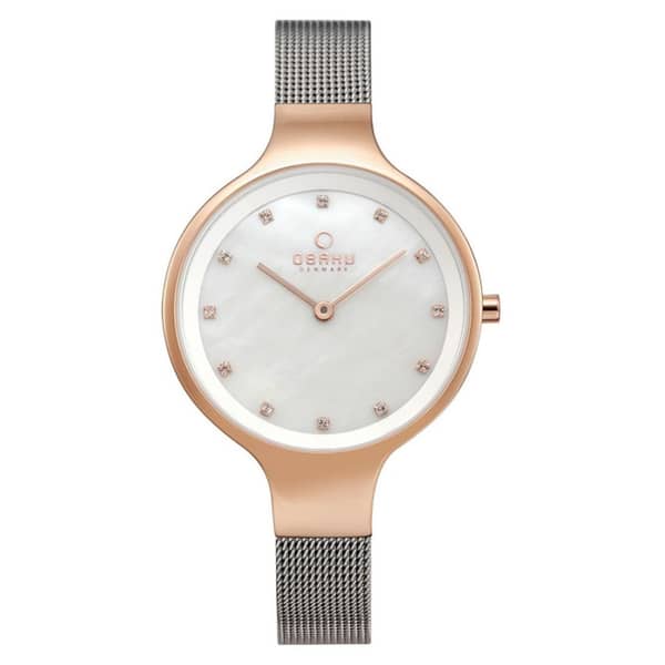 Obaku V173LXVWMC Silver Quartz Ladies Watch Obaku V173LXVWMC Silver Quartz Ladies Watch