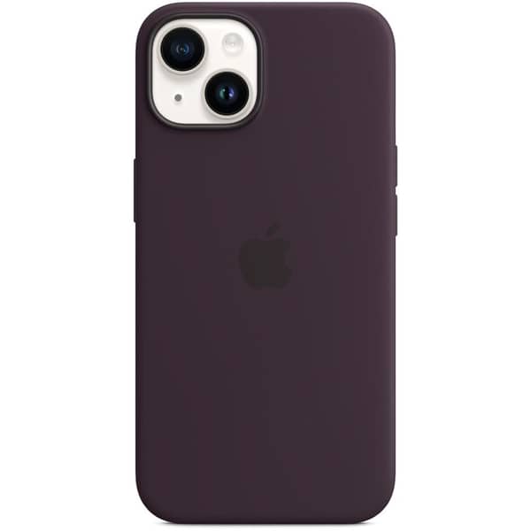 Apple Silicone Case With MagSafe Elderberry iPhone 14