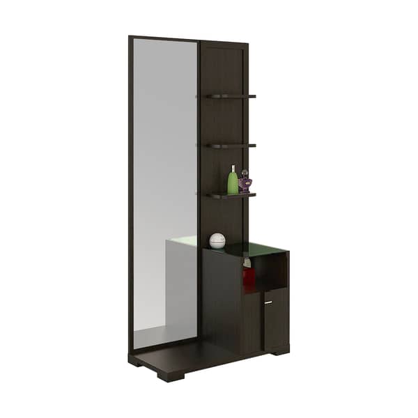 Asghar Furniture - Iya Designer Dressing Table - Dark Brown Asghar Furniture - Iya Designer Dressing Table - Dark Brown