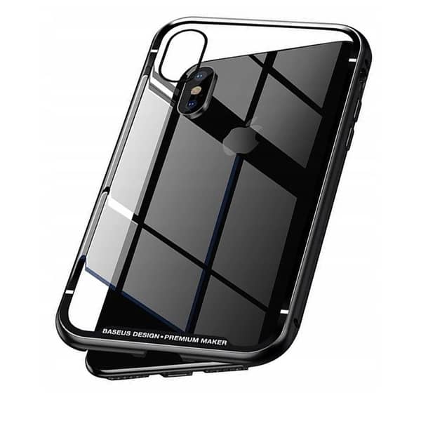 Baseus Magneite Hard Case For iPhone X/Xs Transparent/Blk Online