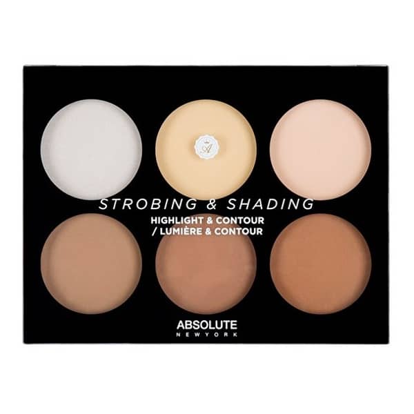 Absolute New York Highlight & Contour Palette Light To Medium ABS00AHC01