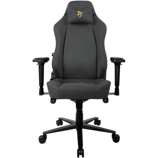 Arozzi Primo Woven Fabric Gaming Chair 87 cm Black/Gold