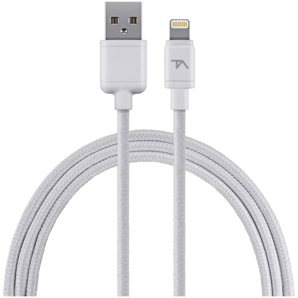 Tech Armor Lightning Cable 1.8m White CBLTNGBRAPL06WWHT Tech Armor Lightning Cable 1.8m White CBLTNGBRAPL06WWHT