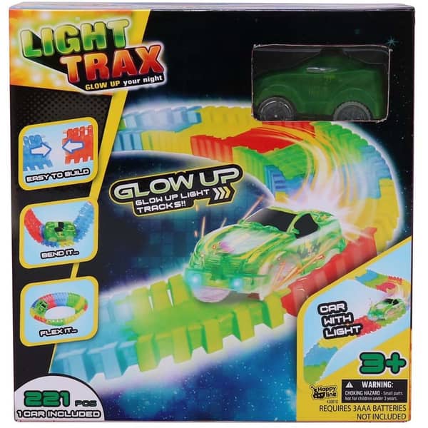 Happy line 430010 Flexible Track 220Pcs With Car Toys