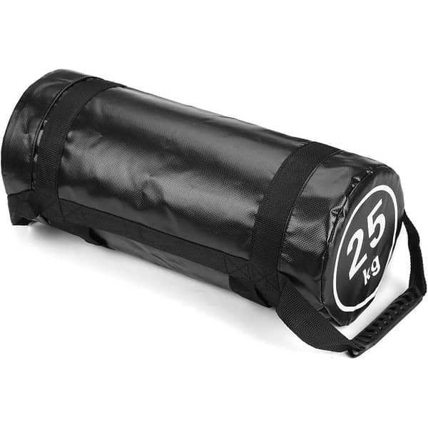 ULTIMAX Power Bag Weight Training Bag Sandbag Weight Training Power Bag with Handles & Zipper Weight Adjustable Fitness Powerbag, Weight Lifting, Powerlifting Workout-25KG