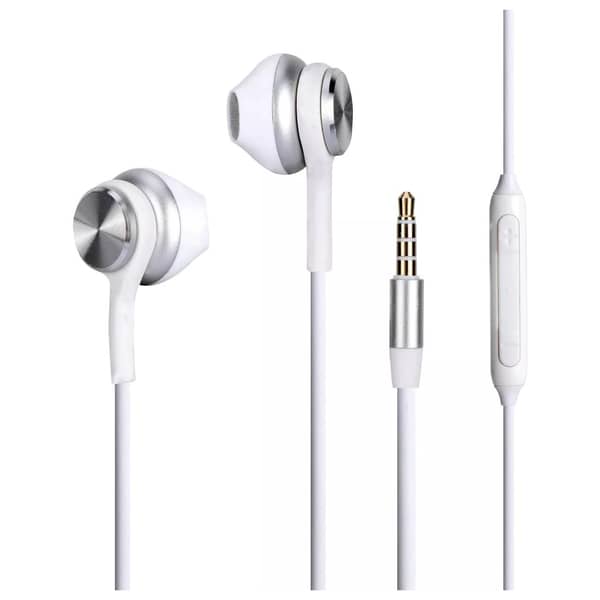 Zoook LAVA Metallic HD Earphone White
