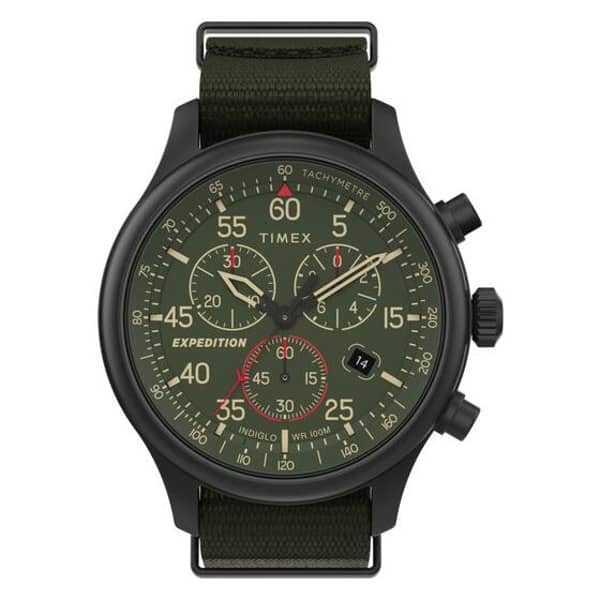 Timex Expedition Green Nylon Men Watch TW2T72800