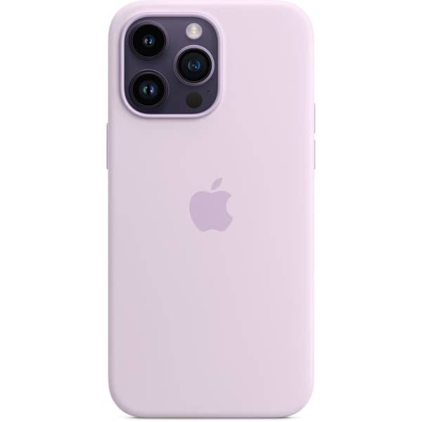 Apple iPhone 14 Pro Max Silicone Case Lilac with MagSafe