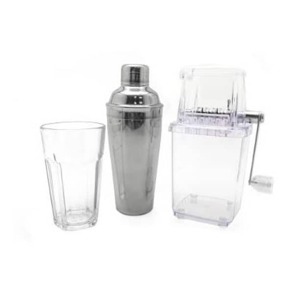 Cocktail Shaker Basic Silver Plated Tools