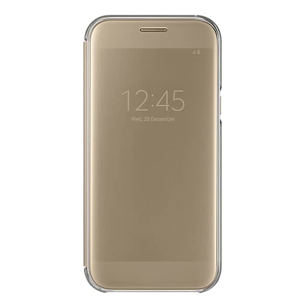 Samsung Clear View Cover Gold For A5 2017 EF-ZA520CFEGWW Samsung Clear View Cover Gold For A5 2017 EF-ZA520CFEGWW