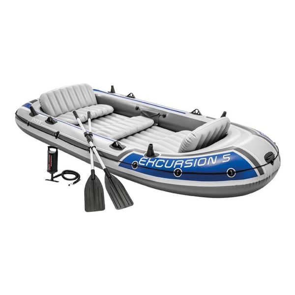 Intex Excursion 5 Boat Set Intex Excursion 5 Boat Set