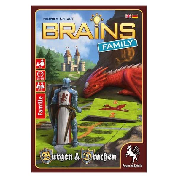 Pegasus Spiele Brains Family Burgen & Drachen Base Game