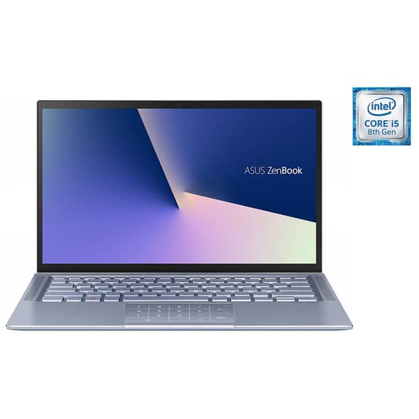 Asus ZenBook 14 UX431FN-AN047T Laptop - Core i5 1.6GHz 8GB 512GB 2GB Win10 14inch FHD Utopia Blue Asus ZenBook 14 UX431FN-AN047T Laptop - Core i5 1.6GHz 8GB 512GB 2GB Win10 14inch FHD Utopia Blue
