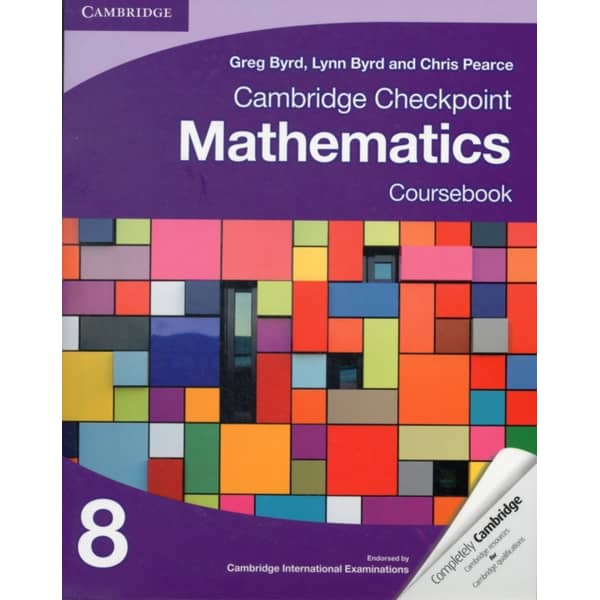 Cambridge Checkpoint Mathematics Coursebook 8 Cambridge Checkpoint Mathematics Coursebook 8