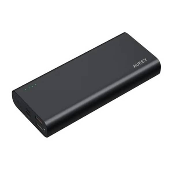 Aukey USB-C QC3.0 & Premium Power Bank 20000mAh Black