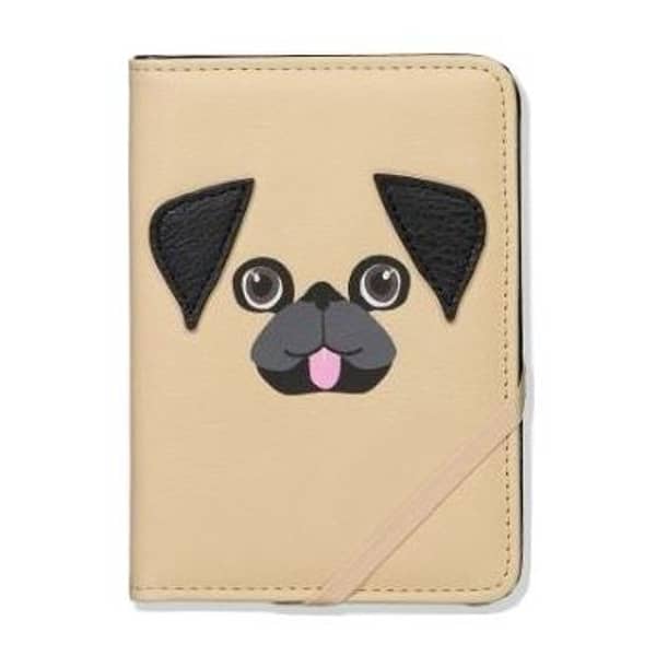 TYPO RFID Passport Holder Novelty Pug