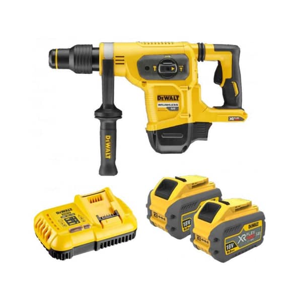 DeWALT 54V SDS Max Hammer With 2 3AH Batteries & Charger In A Kit Box DCH481X2-GB DeWALT 54V SDS Max Hammer With 2 3AH Batteries & Charger In A Kit Box DCH481X2-GB