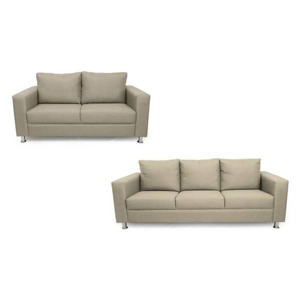 Silentnight Shanghai Sofas 5 - Seater ( 3+2 ) in Beige Color
