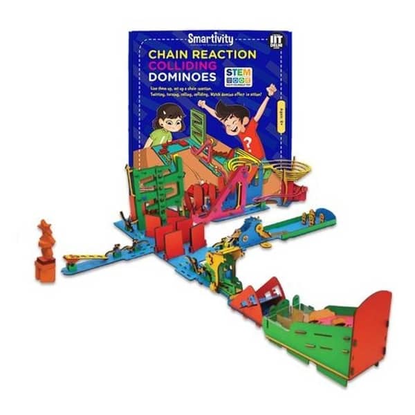 Smartivity Chain Reaction Colliding Dominoes