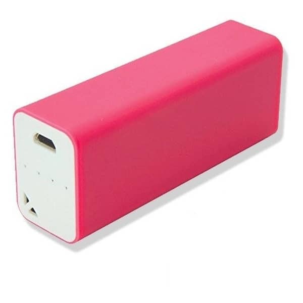 Yell Power Bank 2800mAh Pink Yell Power Bank 2800mAh Pink