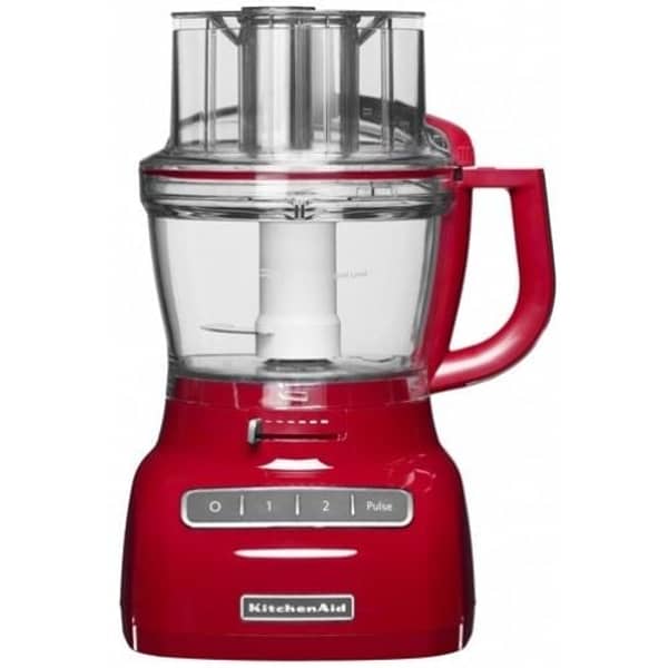 Kitchenaid 3.3l Die Cast Food Processor Red