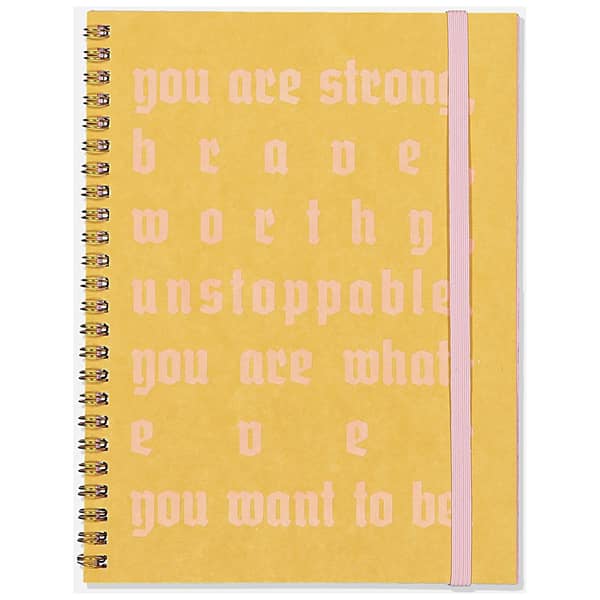 TYPO A5 Spinout Notebook Recycled-You Are Strong TYPO A5 Spinout Notebook Recycled-You Are Strong